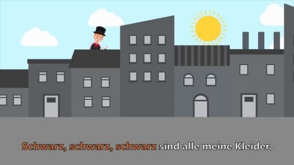 Grün, grün, grün sind alle meine Kleider - Kinderlieder zum Mitsingen | Liederkiste