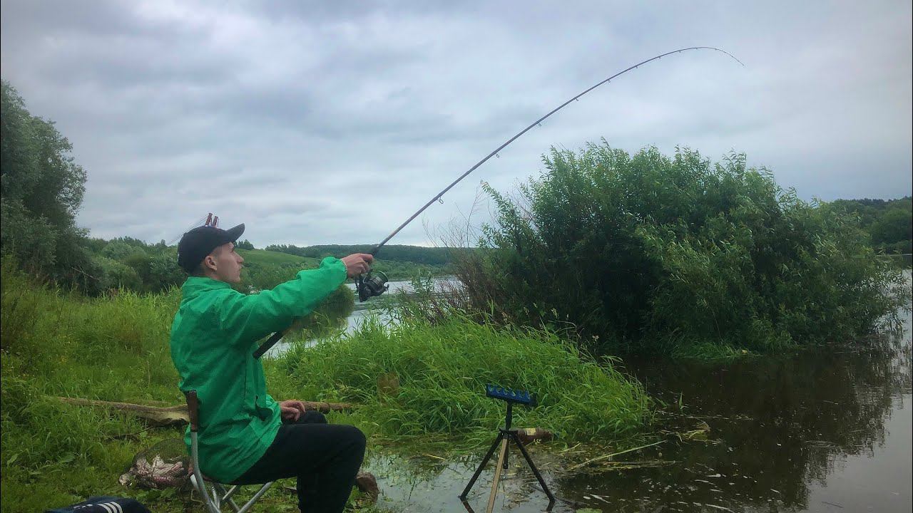 ДОНКИ на ОКЕ /Приехали на разведку и попали на клёв/Рыбалка на леща / фидер на перловку смотреть онлайн