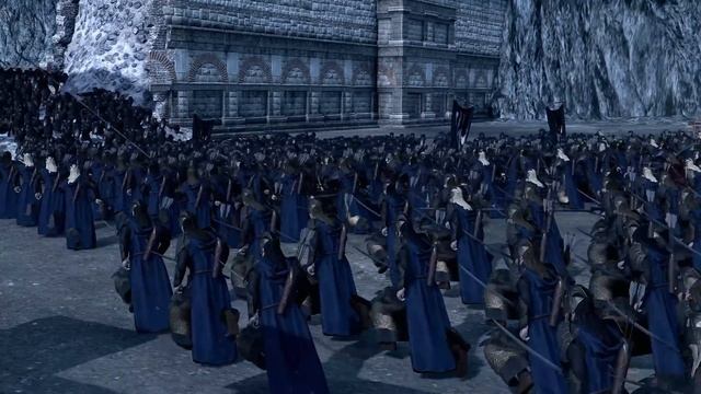Battle of Helm's Deep Cinematic - 36,000 Troops - Lord of the Rings Dawnless Days Mod смотреть онлайн