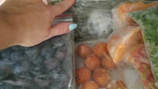 ♥️ Как удобно замораживать фрукты на зиму ♥️ Варю компот из слив и вишни♥️ ♥️