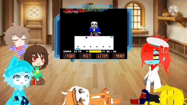 UNDERSWAP REACT TO ULTRA HARDCORE SANS FIGHT смотреть онлайн