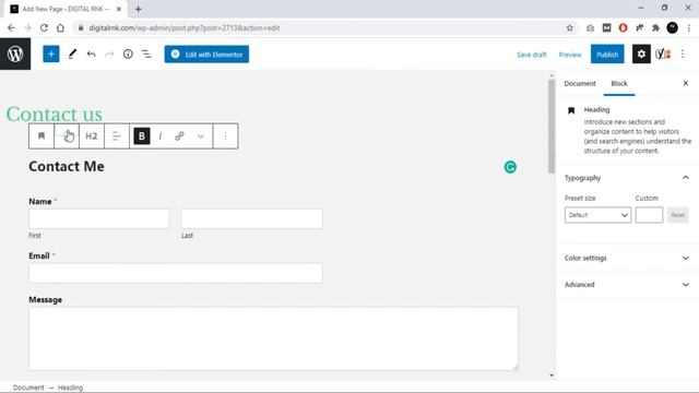 How to Create a Contact Form in WordPress using WP Forms - DIGITAL RNK смотреть онлайн