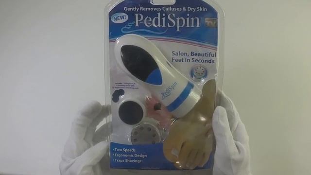 Электрическая пемза для пяток PediSpin смотреть онлайн