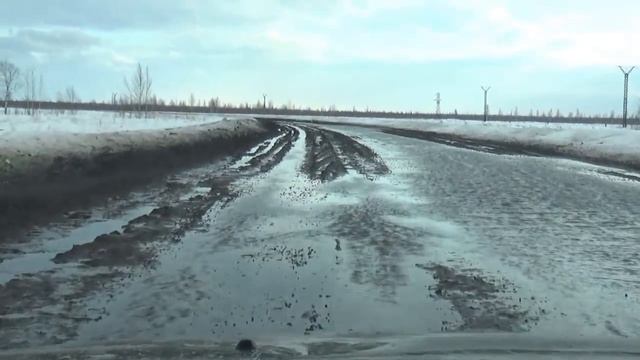 Рыбалка 2019, последний лёд. Трудная дорога к озёрам. смотреть онлайн