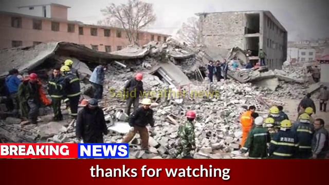 China Earthquake Today | Powerful Magnitude 7.8 Earthquake Hits China's | Weather today смотреть онлайн