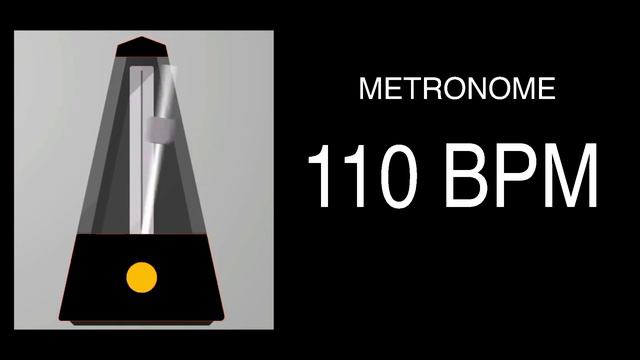 110 BPM METRONOME смотреть онлайн