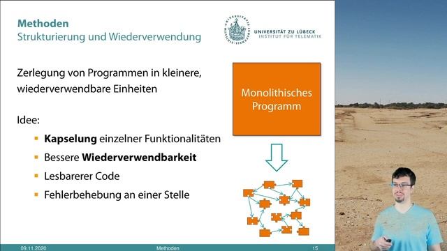 UzL Programmieren, Programmierkurs Java S03E01: Methoden смотреть онлайн