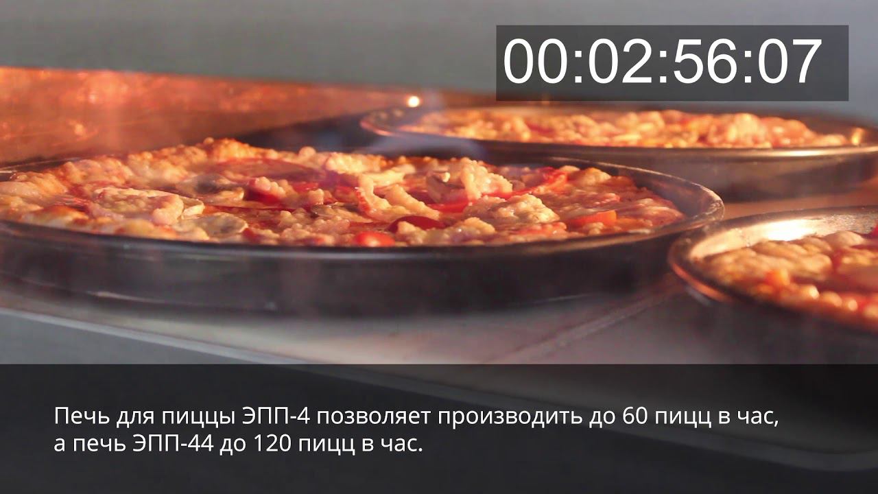 Печи для пиццы ЭПП-4 и ЭПП-44 смотреть онлайн