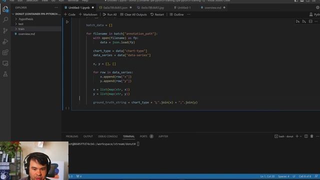 ? Donut (Document Understanding Transformer) for transforming images of graphs to tabular data смотреть онлайн