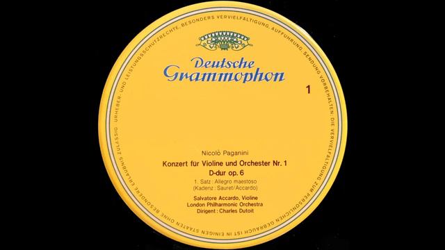 PAGANINI The 6 -1 Violin Concertos : Salvatore Accardo смотреть онлайн