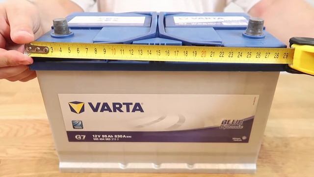 Аккумулятор VARTA Blue Dynamic G7: обзор аккумулятора смотреть онлайн