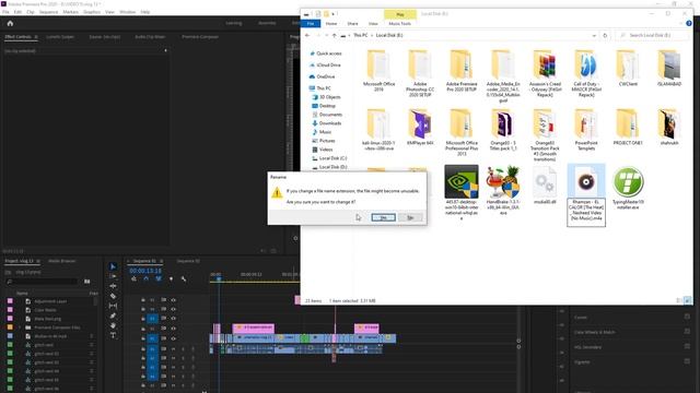 How to FIX File Import Failure in Premiere Pro 100% successful | Error decomposing audio or video. смотреть онлайн