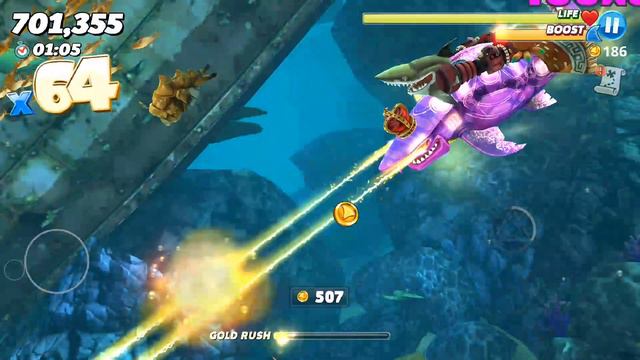 Hungry Shark World - All 33 Sharks Unlocked Ancient Megalodon, Meltdown, Alpha Zombie Robo Mr.Snapp