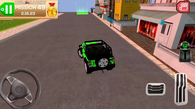 My Holiday Car | Red Sport Car, Green Jeep Driving | Android GamePlay #2 смотреть онлайн