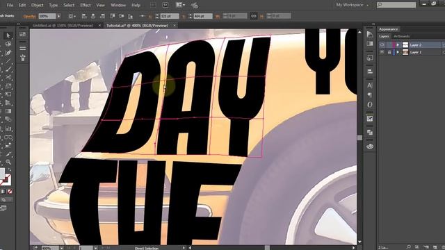 Typography Illustration | Illustrator Tutorial смотреть онлайн