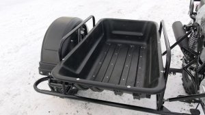 Скаут 3V-200 на больших колесах 12", с боковым прицепом.