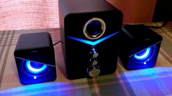 Колонки 2.1 Aceline ASP240 - проверка качества воспроизведения музыки №1