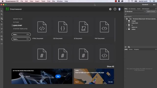 Adobe Dreamweaver Tutorial for Beginners - 2022 смотреть онлайн