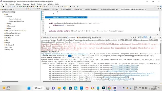 Fix Chromedriver.exe version support only "version" and Executable not at given binary path error смотреть онлайн