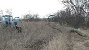 Теперь работать проще! МТЗ-82 (Лебедка)