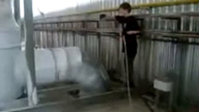 Нанесение жидкой теплоизоляции краскапультом