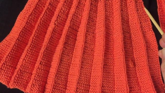 ВЯЖЕМ СПИЦАМИ ПЛИССЕ/ГОФРЕ УЗОР ДЛЯ ЮБКИ, ПЛАТЬЯ, САРАФАНА ЮБКА В СКЛАДКУ МК смотреть онлайн