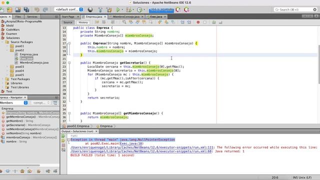 Programación Java - Programación Orientada a Objetos - El valor null смотреть онлайн