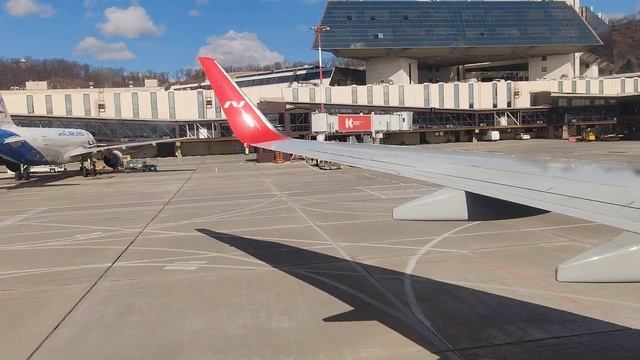 Авиаперелёт из Сочи в Анталью на Boeing 737-900 а/к Nordwind Airlines | Аэропорт Сочи 2021 года. смотреть онлайн