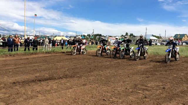 Мото кросс. Рыбная Слобода открытие!! смотреть онлайн