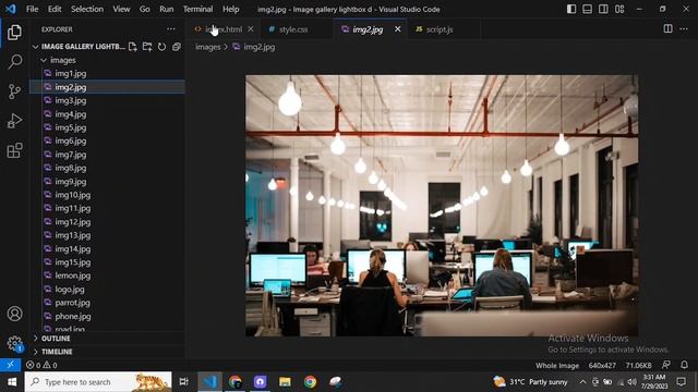 Responsive Image Gallery with Lightbox using HTML CSS & JavaScript смотреть онлайн