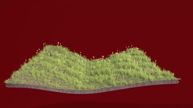 Funky Grass | Cinema4D Animation