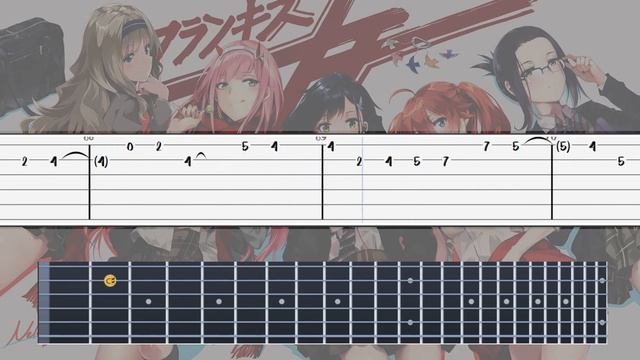Torikago - Darling In The FranXX ED Tutorial Guitarra / Tab Guitar / Sheet Music Guitar