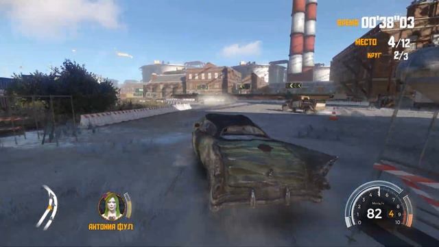 FlatOut 4: Total Insanity - Служебная зона завода ICP 3F - Gameplay (ПК) смотреть онлайн