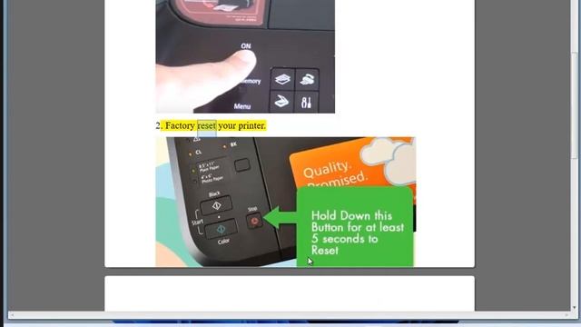Fix Canon Printer Error E05 on Windows смотреть онлайн