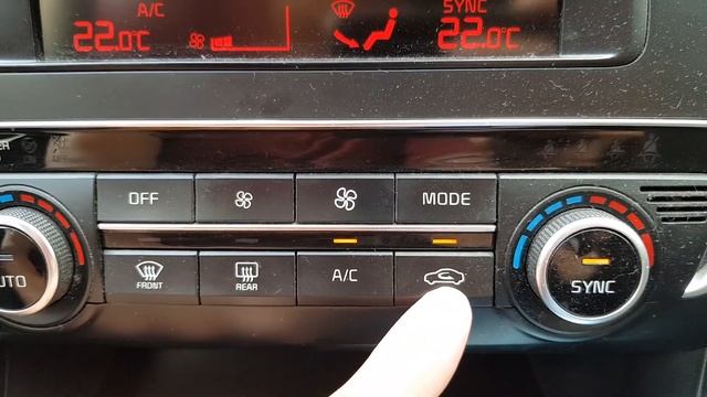 КЛИМАТ КОНТРОЛЬ автомобиля как пользоваться (Киа Оптима) смотреть онлайн