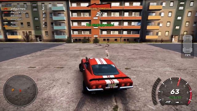 Crashday Redline Edition - Уничтожение - Flag City- Gameplay (ПК) смотреть онлайн