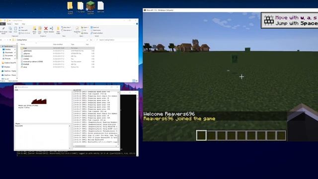 How to Setup MCPI Python 3 in Minecraft 1.15.2 смотреть онлайн