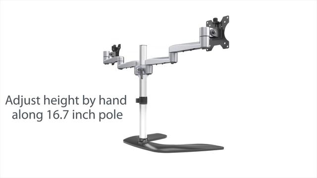 Dual Monitor Stand - ARMDUALSS | StarTech.com смотреть онлайн