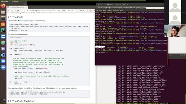 CS WS 6: ROS Nodes смотреть онлайн