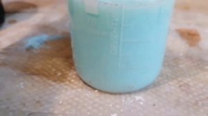 Восстановление серебра после электролиза.