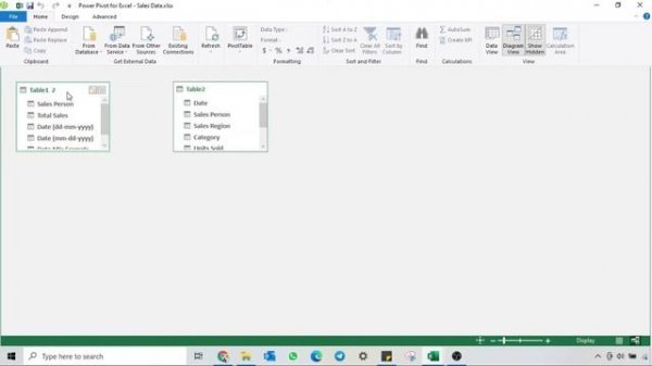 How to add Data into Data Data Model (Power Pivot) via Power Query