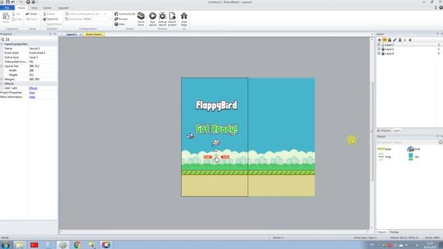 Уроки Construct2. Flappy bird смотреть онлайн