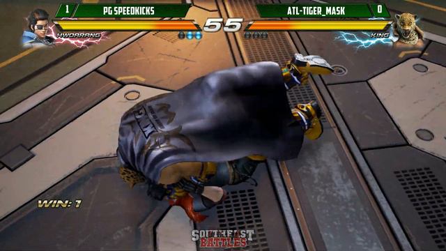 SEB Tekken 7 Winnners Finals - PG Speedkicks VS ATL Tiger Mask смотреть онлайн