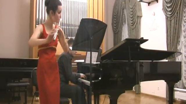 К. Дебюсси "Романс","Фавн","Чудесный вечер" Александра Зверева( фл.) Николай Курдюмов (ф-но) смотреть онлайн