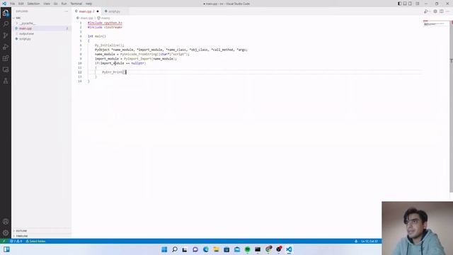How to create & use python(.py) classes in C(.c)/C++(.cpp) using (python.h)@roboticsworkshop смотреть онлайн