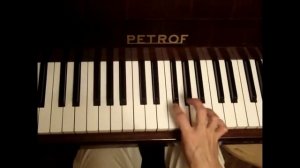 7 40 (семь сорок) - как сыграть на пианино (фортепиано). Видеоурок.