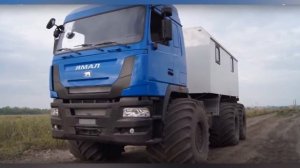 Где обитает редкий вахтовый вездеход ЯМАЛ B-6?