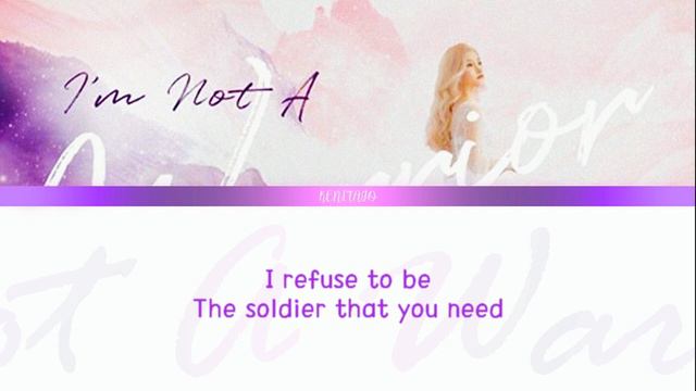 Sonnet Son (손승연) – I`m Not A Warrior Lyrics смотреть онлайн