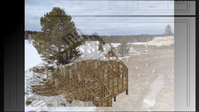 Двух этажный дом по каркасной технологии для временного проживания смотреть онлайн