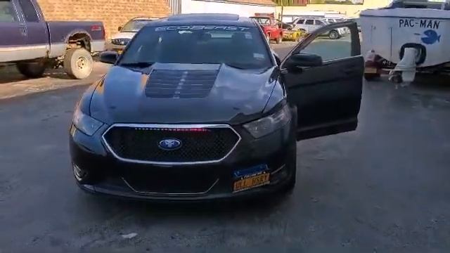 Carbon fiber hood on a taurus смотреть онлайн